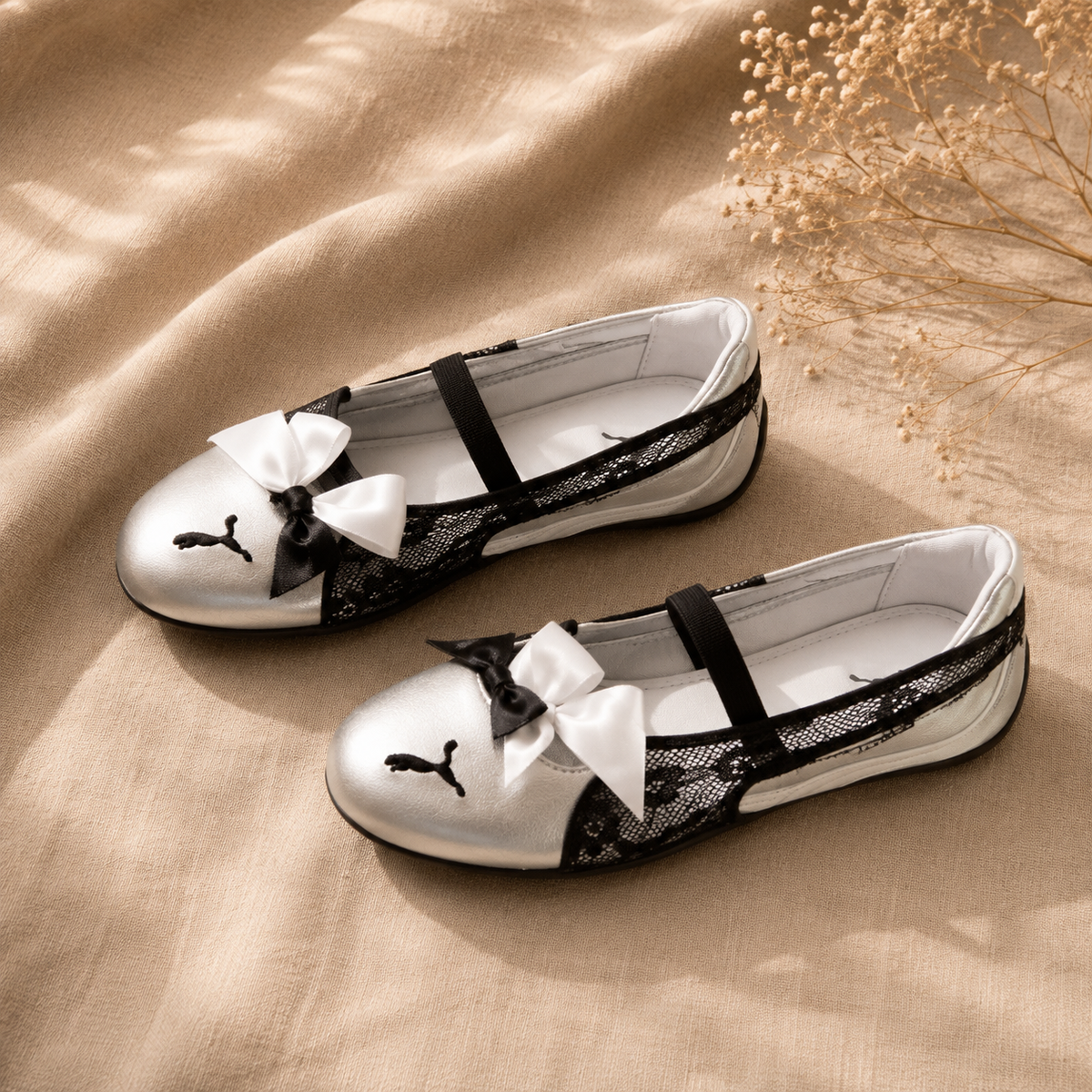 Ballet Lace Black & White