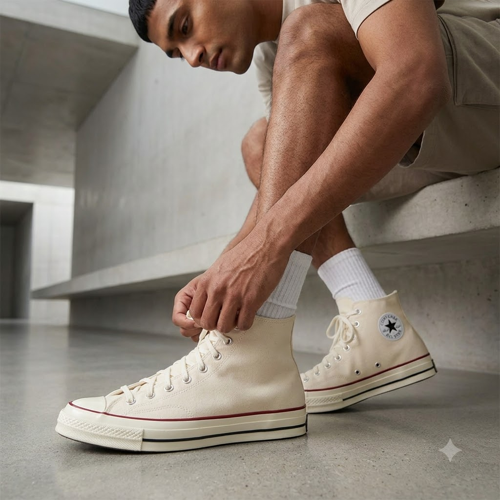 Chuck 70 Mid "White"
