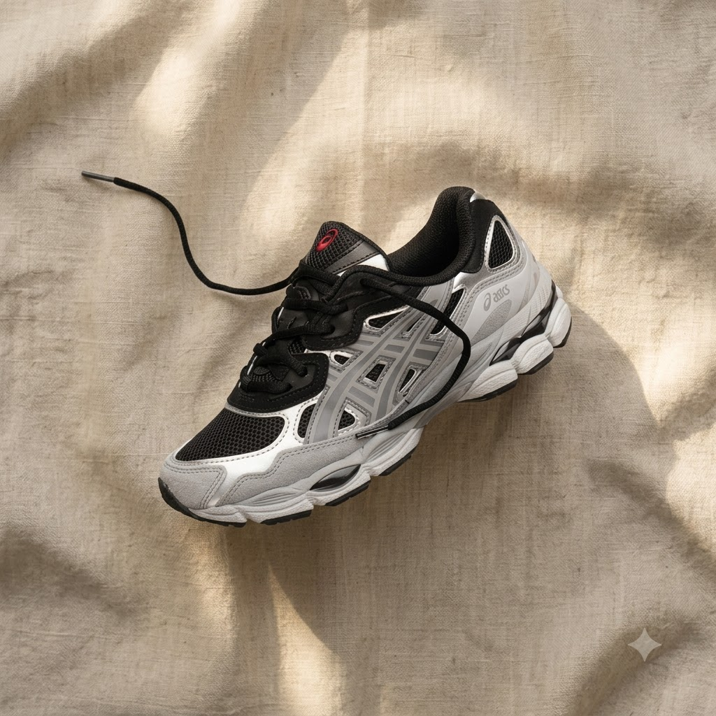 Gel-Kayano NYC "Black Metallic Grey"