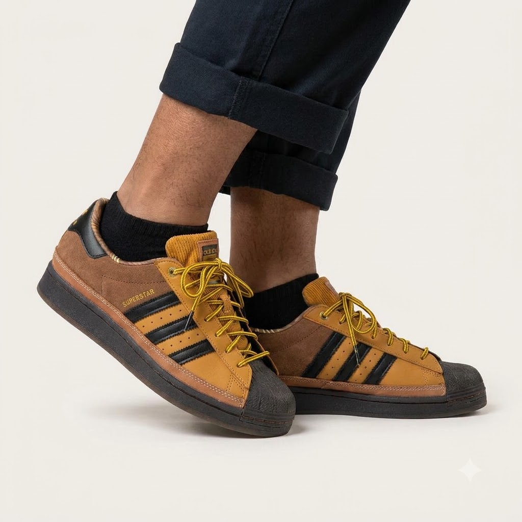 Superstar 2nd Generation "Tan Black Sole"