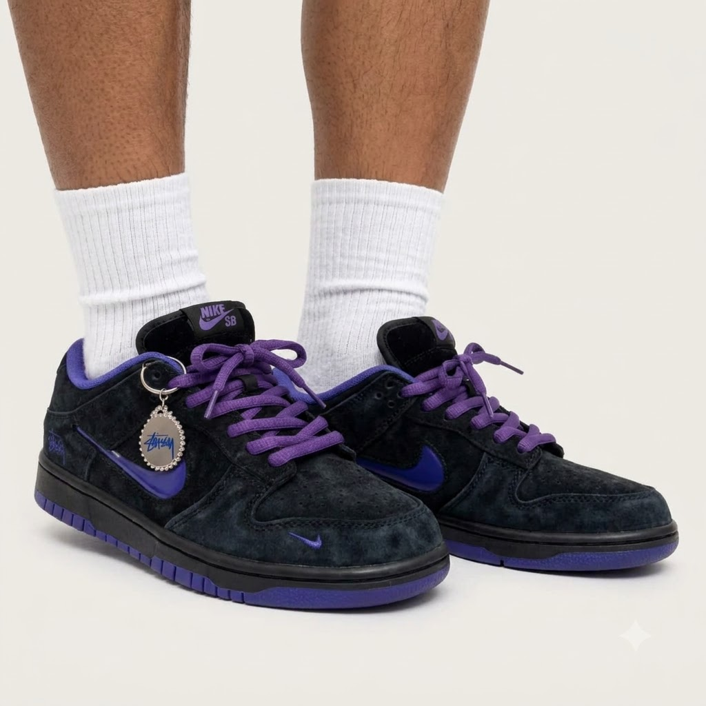 SB Dunk x Stüssy “Purple” 2026
